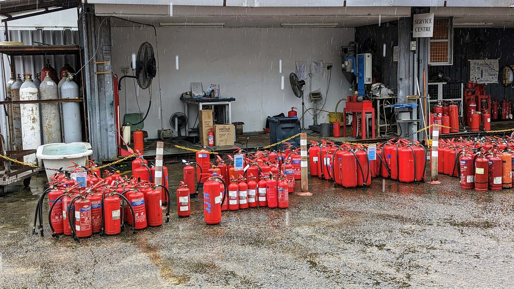 fire extinguisher maintenance servicing