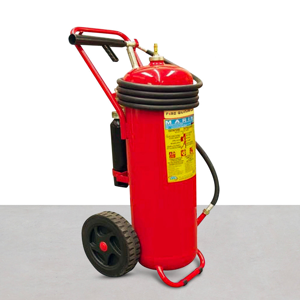 150L Foam Trolley Marine Fire Extinguisher Singapore | Fire Guard
