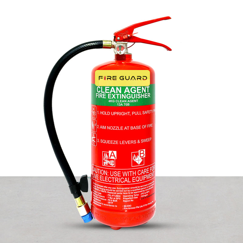 4KG 2BTP Clean Agent Fire Extinguisher