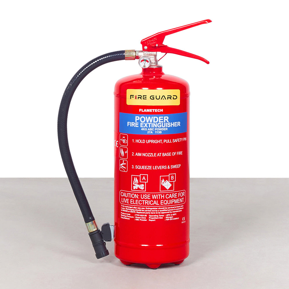 Powder Fire Extinguisher - 4 kg ABC Fire Extinguisher Online
