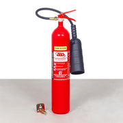5kg abs co2 fire extinguisher with wall bracket - fire guard