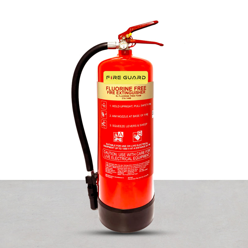 6L Fluorine-Free Foam Fire Extinguisher