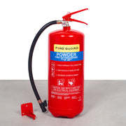 9kg ab dry powder fire extinguisher with wall bracket - fire guard
