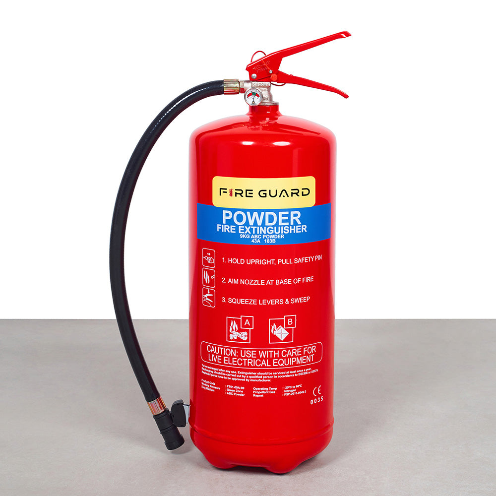 9KG Dry Powder Fire Extinguisher Singapore | Fire Guard