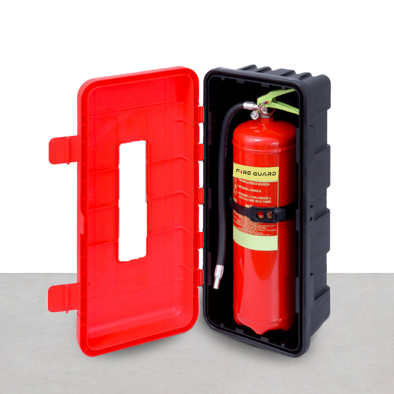 Daken 6KG Fire Extinguisher Cabinet Opened - Fire Guard