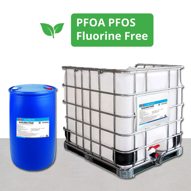 200L Blue Drum and 1000L Tank Suolong SF-2 HEF Fire Fighting Foam