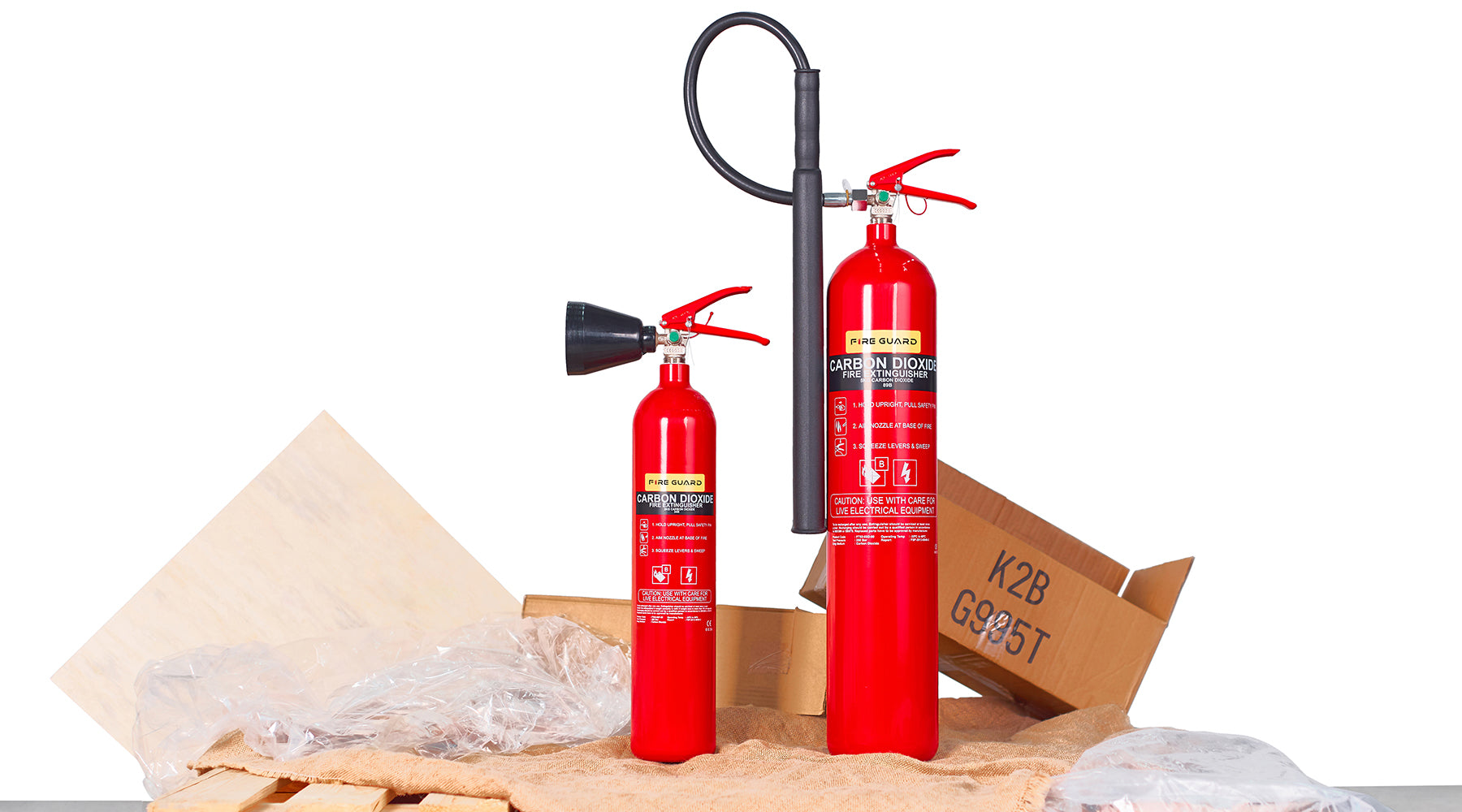 carbon dioxide fire extinguishers