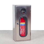 fire extinguisher box stainless steel with fire extinguisher - fire guard