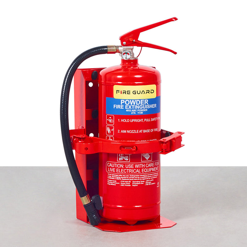 heavy duty marine bracket large with fire extinguisher