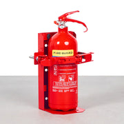 heavy duty marine bracket small with fire extinguisher