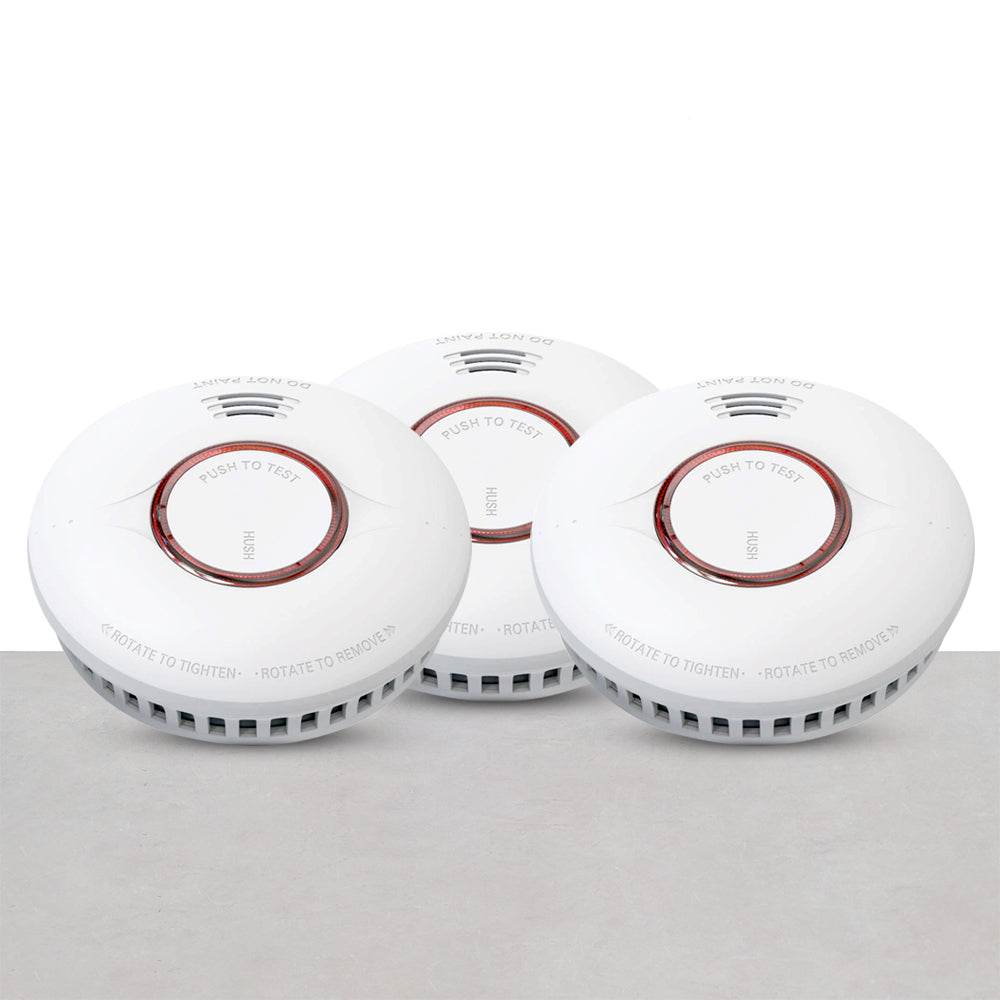 Home Fire Alarm Device (10 Years) Set of 3 Singapore Fire Guard
