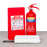 Home Fire Extinguisher Kit (2kg AB Powder + Fire Blanket 1.8m x 1.8m)