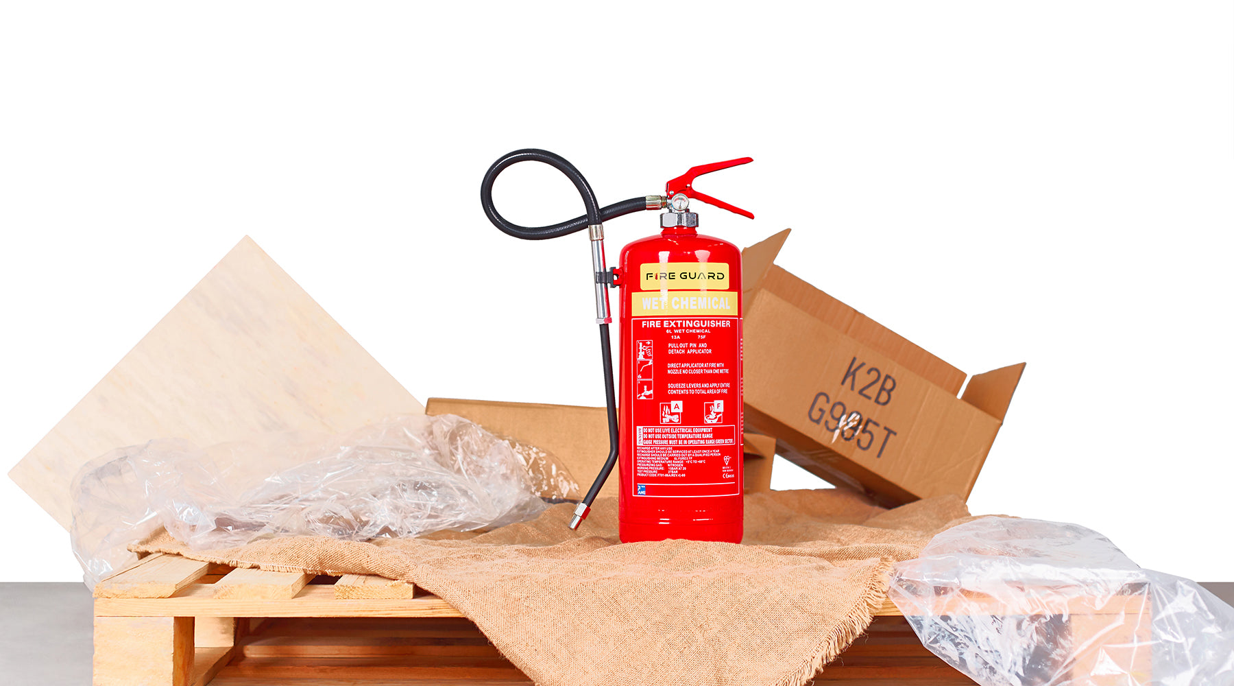 wet chemical fire extinguisher