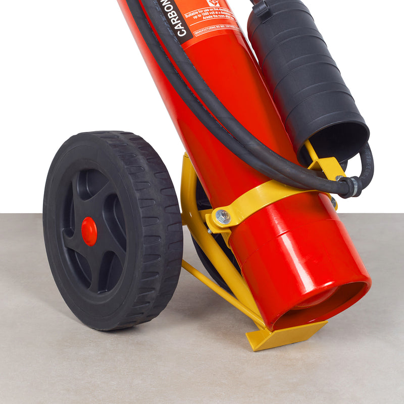 10KG ABS CO2 fire extinguisher wheels