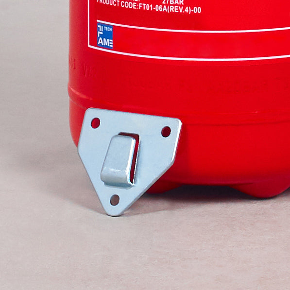 6L Wet Chemical Fire Extinguisher Wall Bracket - Fire Guard