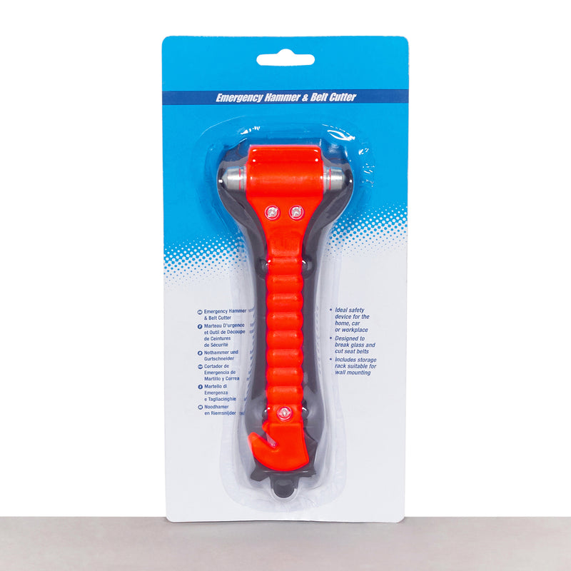 emergency hammer and belt cutter - fire guard