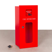 Fire Extinguisher Box Mild Steel with Cam Lock - Fire Guard